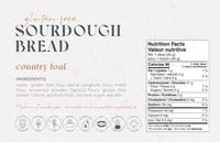 Alkeme Country Loaf Gluten Free Sourdough Bread - 725g