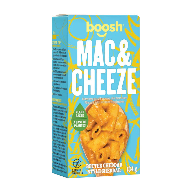 Boosh Better Cheddar Mac & Cheeze - 184g