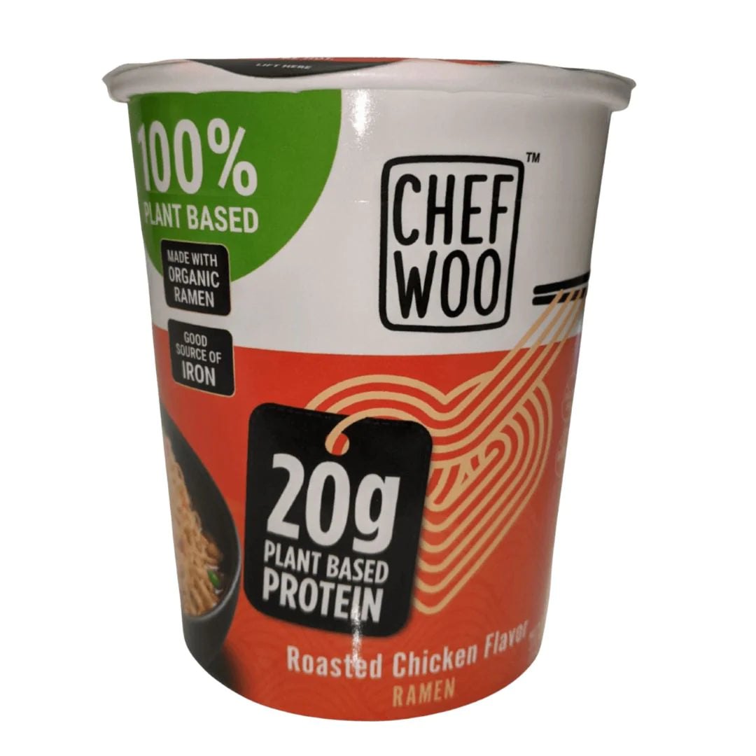 Chef Woo Vegan Roasted Chicken Flavour Ramen - 71g