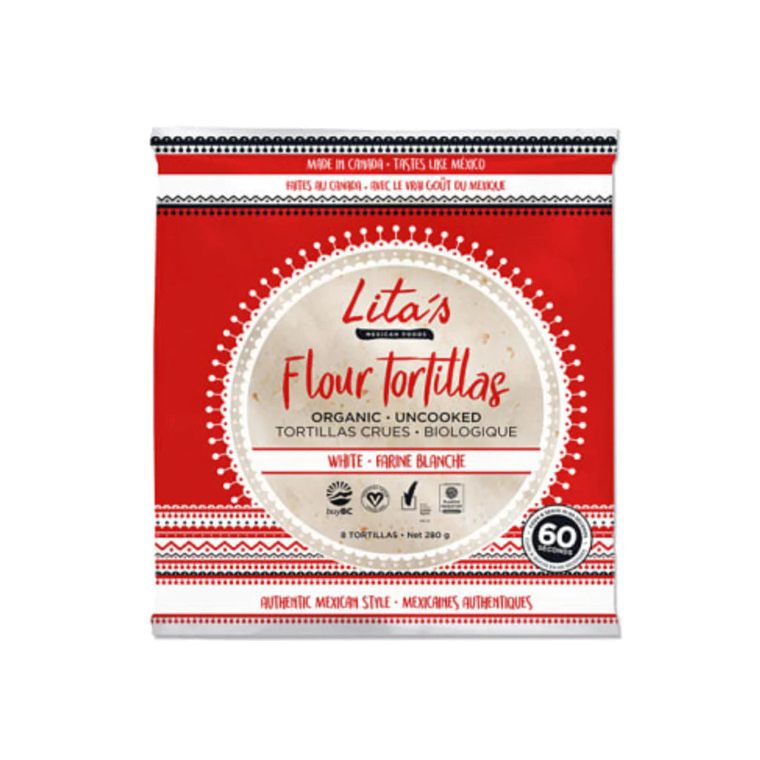 Lita's Mexican Foods White Flour Tortillas - 280g