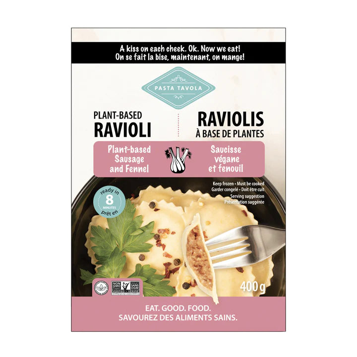 Pasta Tavola Sausage & Fennel Ravioli - 400g