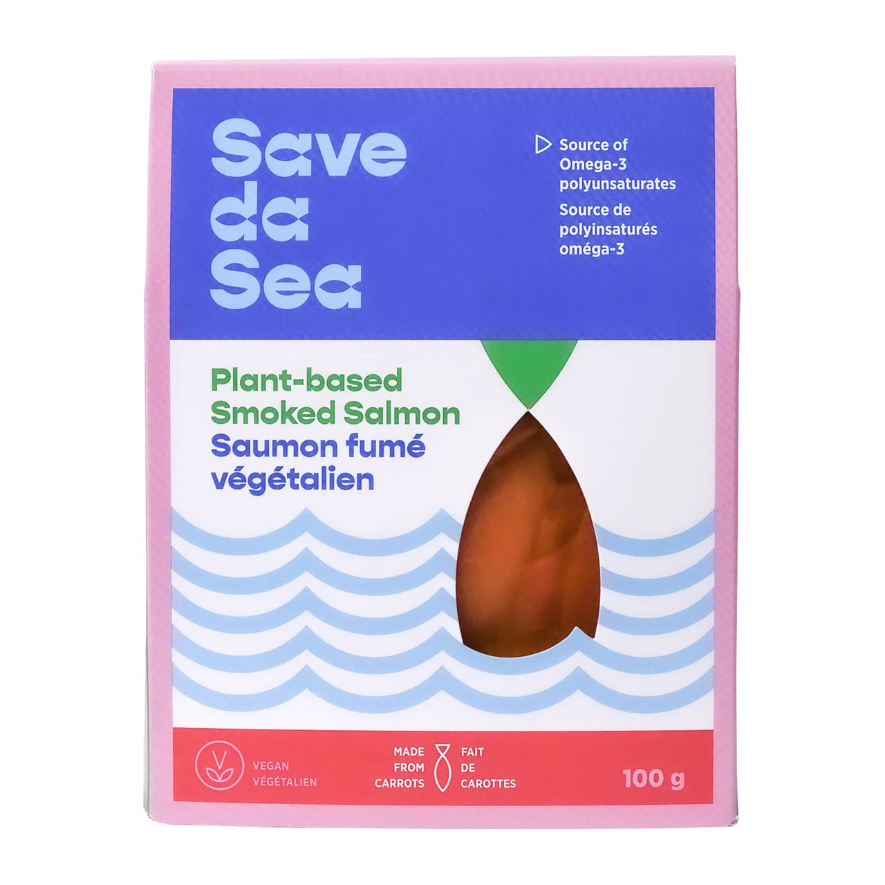 Save Da Sea Smoked Carrot Salmon - 100g
