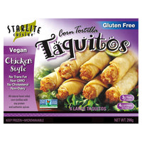 StarLite Cuisine Chicken Style Gluten Free Taquitos - 298g