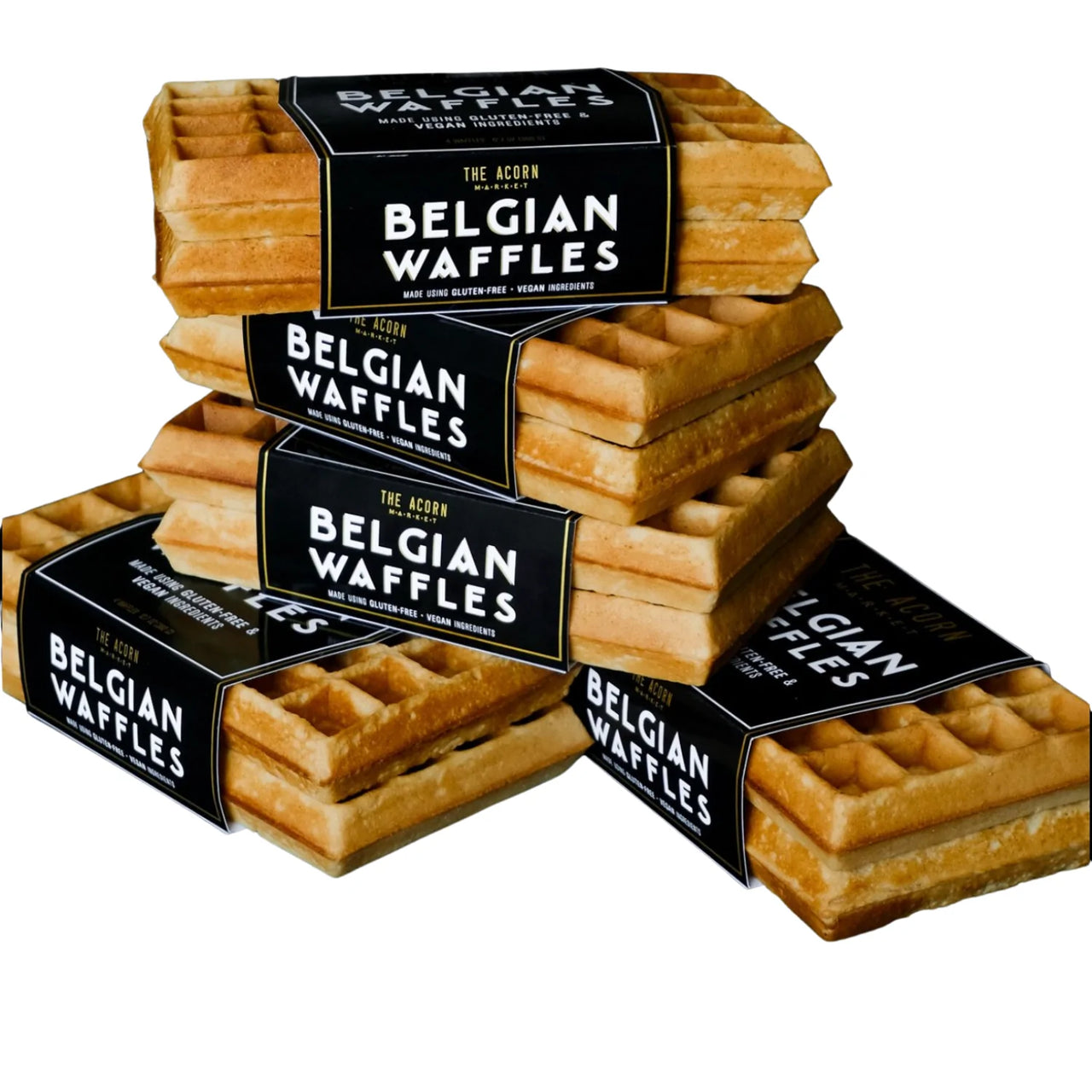 The Acorn Market Toaster Ready Belgian Waffles - 350g