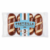 Thumbnail for Pretzilla Soft Pretzel Sausage Buns - 295g