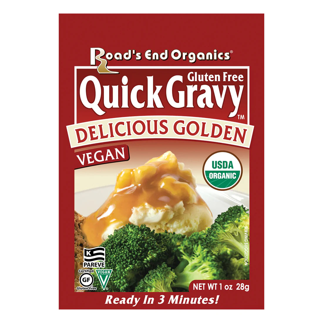 Road's End Organic Delicious Golden Gravy Mix - 28g